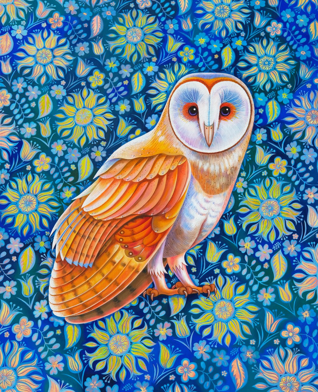 Sowa płowa autorstwa Jane Tattersfield