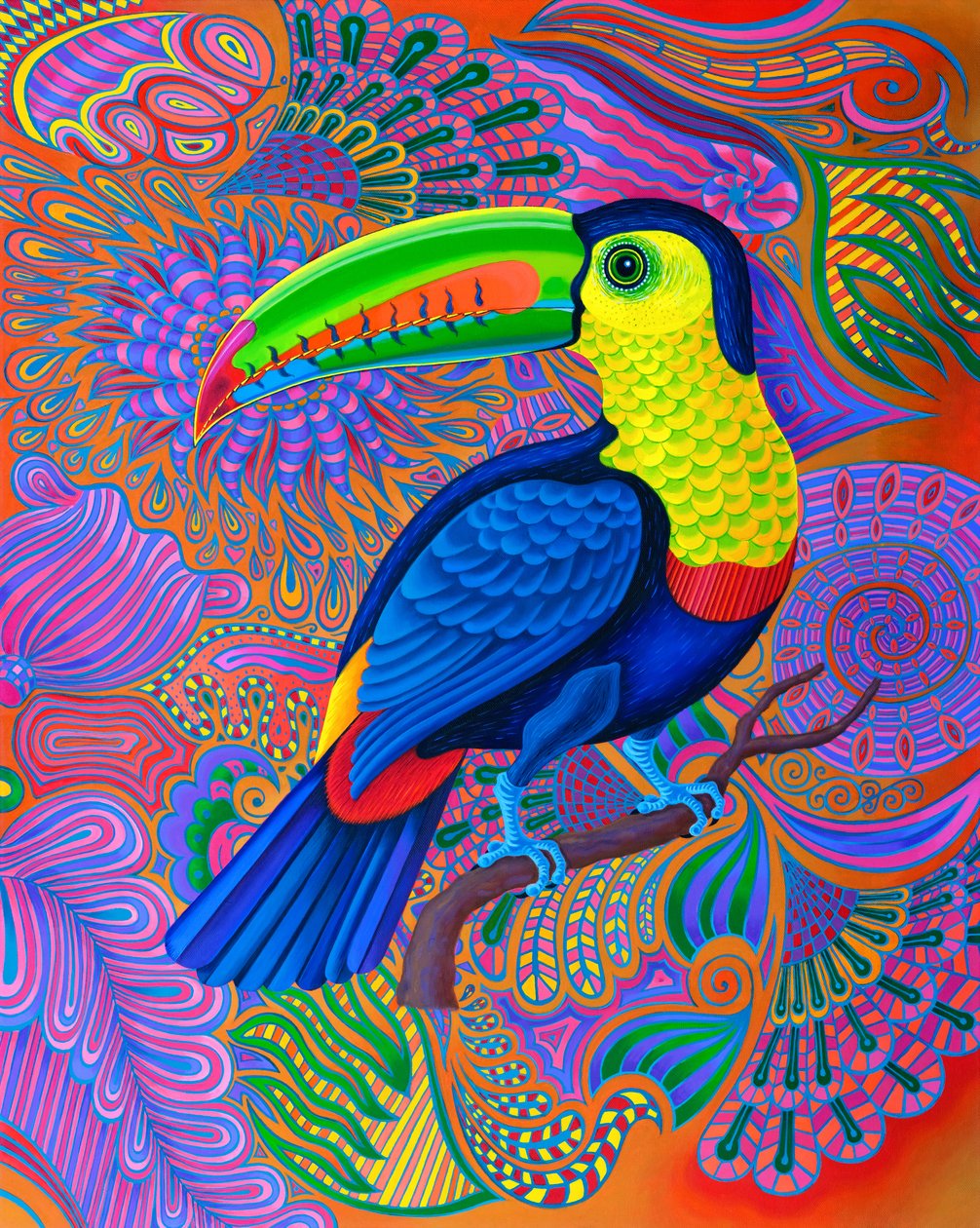 Tukan, 2021 autorstwa Jane Tattersfield