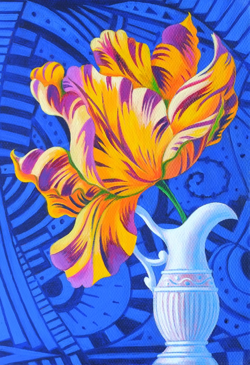 Tulipan, 2014, autorstwa Jane Tattersfield