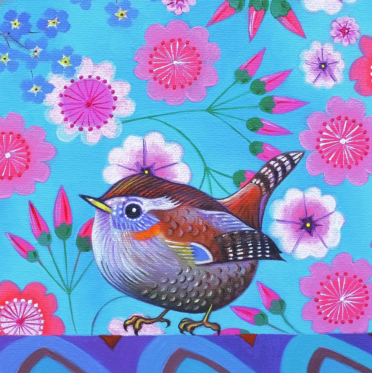 Strzyżyk, 2016, autorstwa Jane Tattersfield