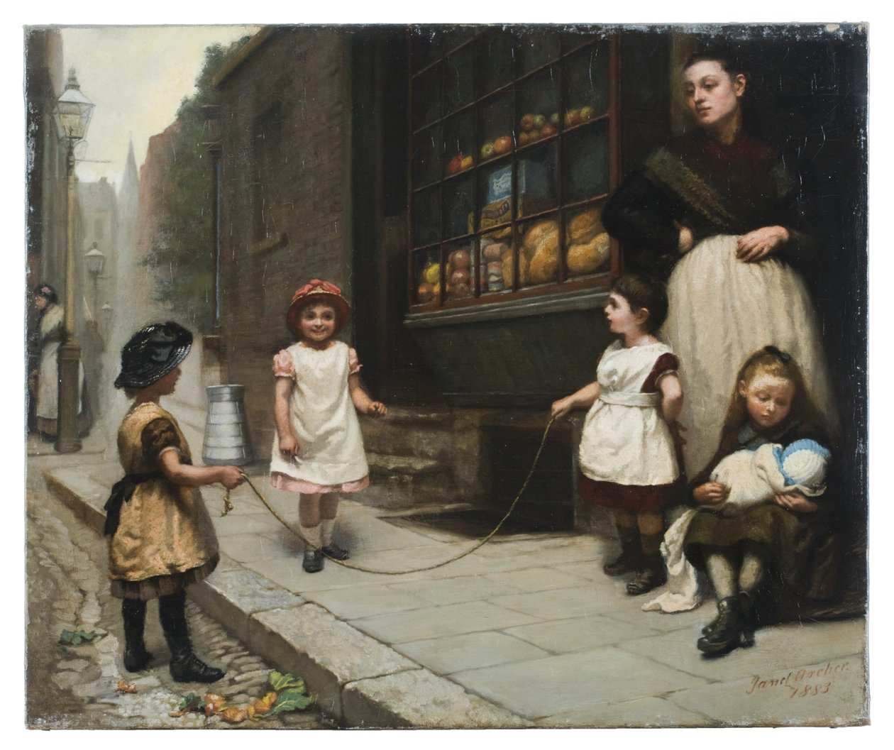 Skakanka, 1883 autorstwa Janet Archer
