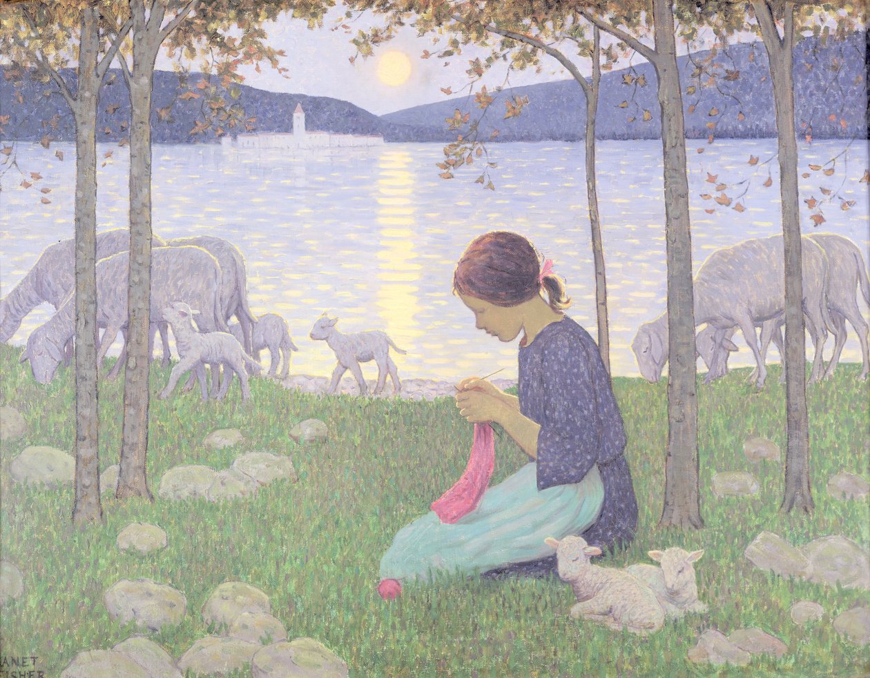 Mała Pasterka autorstwa Janet Fisher