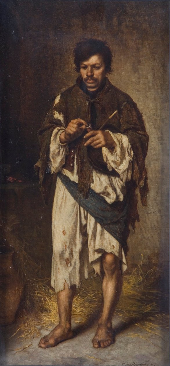 „Żebrak”, 1862-1902 autorstwa Janos Valentiny