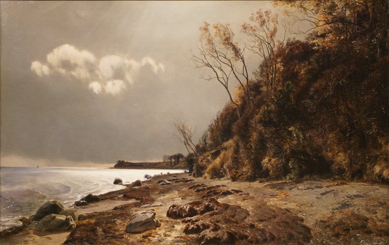 Moesgard Strand autorstwa Janus La Cour