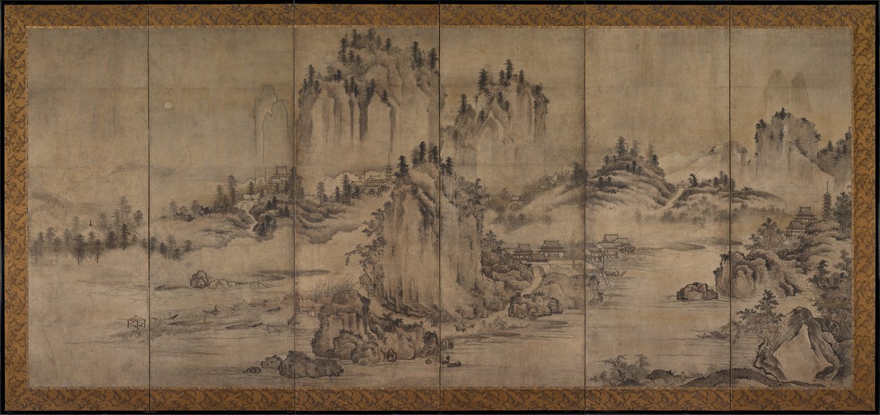 Krajobraz autorstwa Japan, Muromachi period