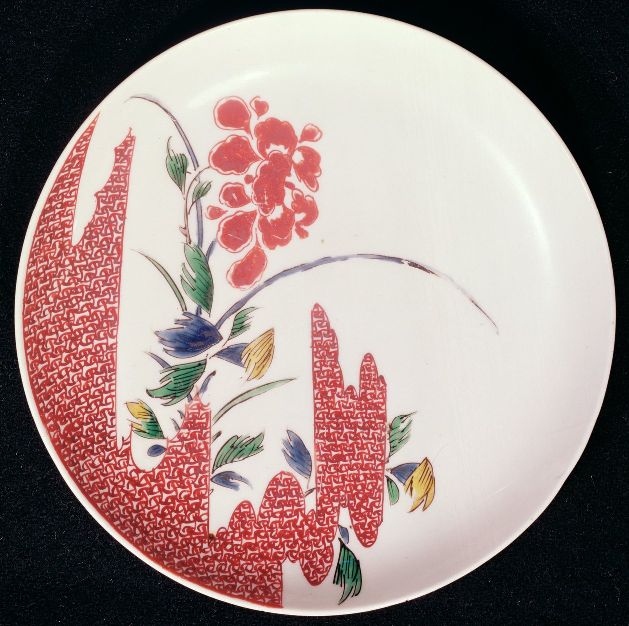 Płyta Nabeshima, ok. 1716-35 (porcelana) autorstwa Japanese School