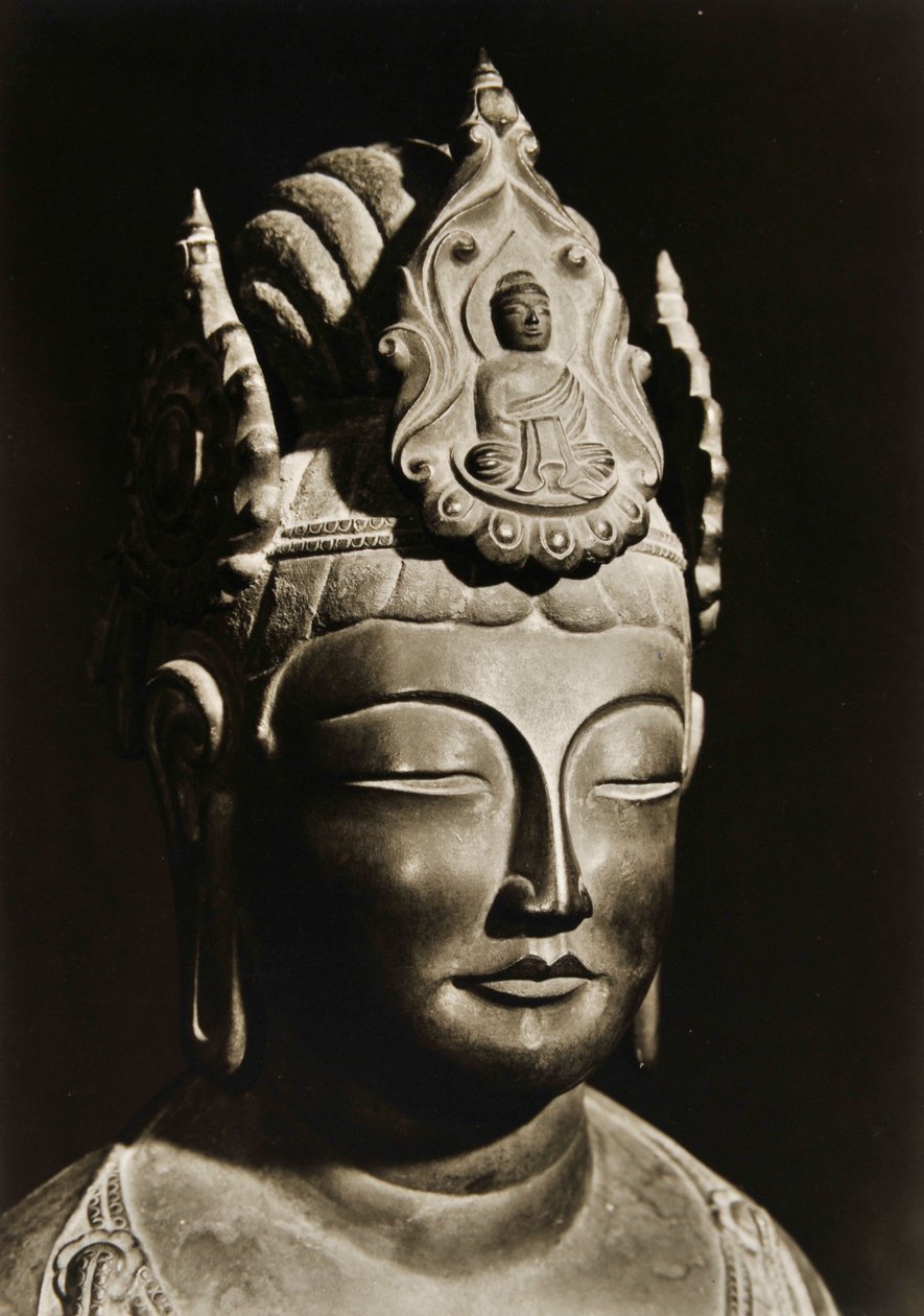 Wymarzona różnica Kan-on z powietrza dla okresu d, wstrzymany, dla Japonii, 1950 autorstwa Japanese Photographer