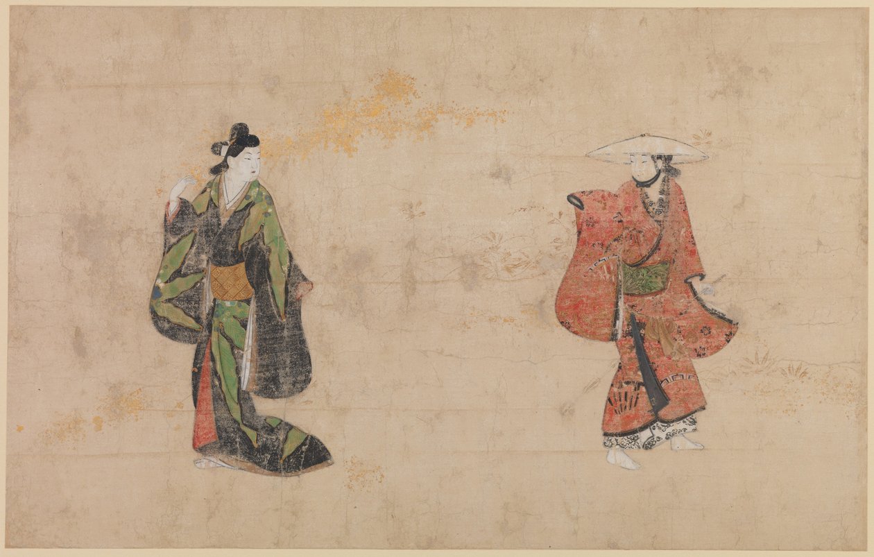 Piękności i młodzi galanci autorstwa Japanese School