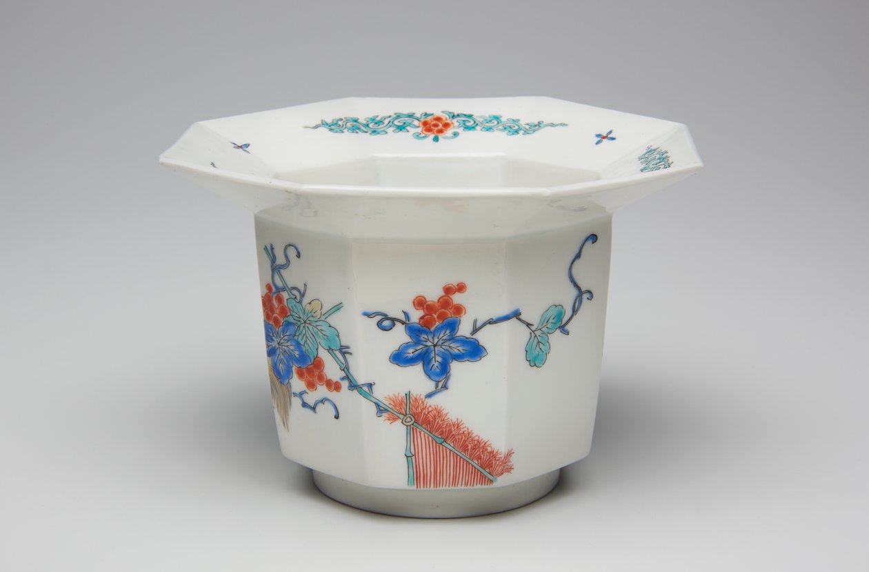 Filiżanka, koniec XVII-pocz. XVIII w. (Kakiemon, porcelana z emalią pokrytą glazurą) autorstwa Japanese School