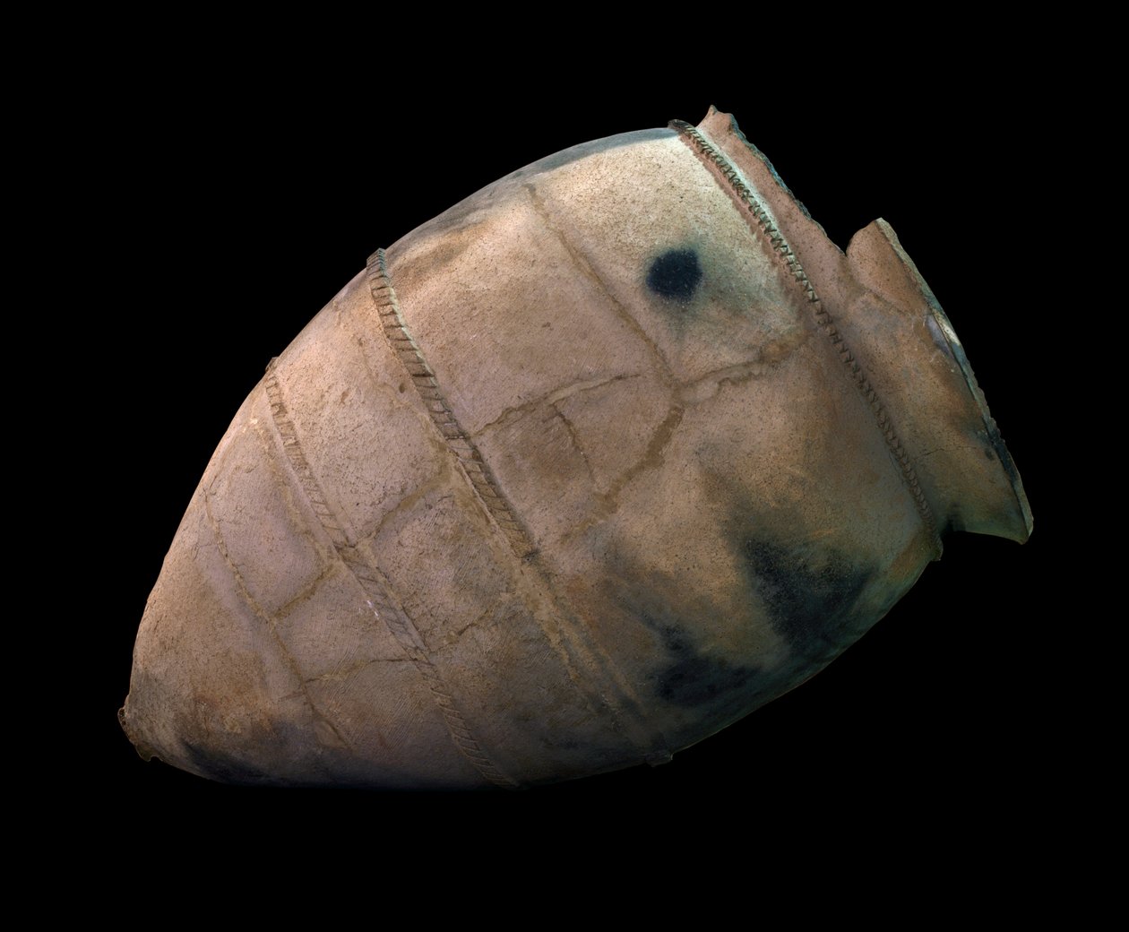 Sztuka japońska: słoik na szkatułkę z okresu Yayoi. I do III wieku. Paryż, Muzeum Guimet, Narodowe Muzeum Sztuki Azjatyckiej autorstwa Japanese School