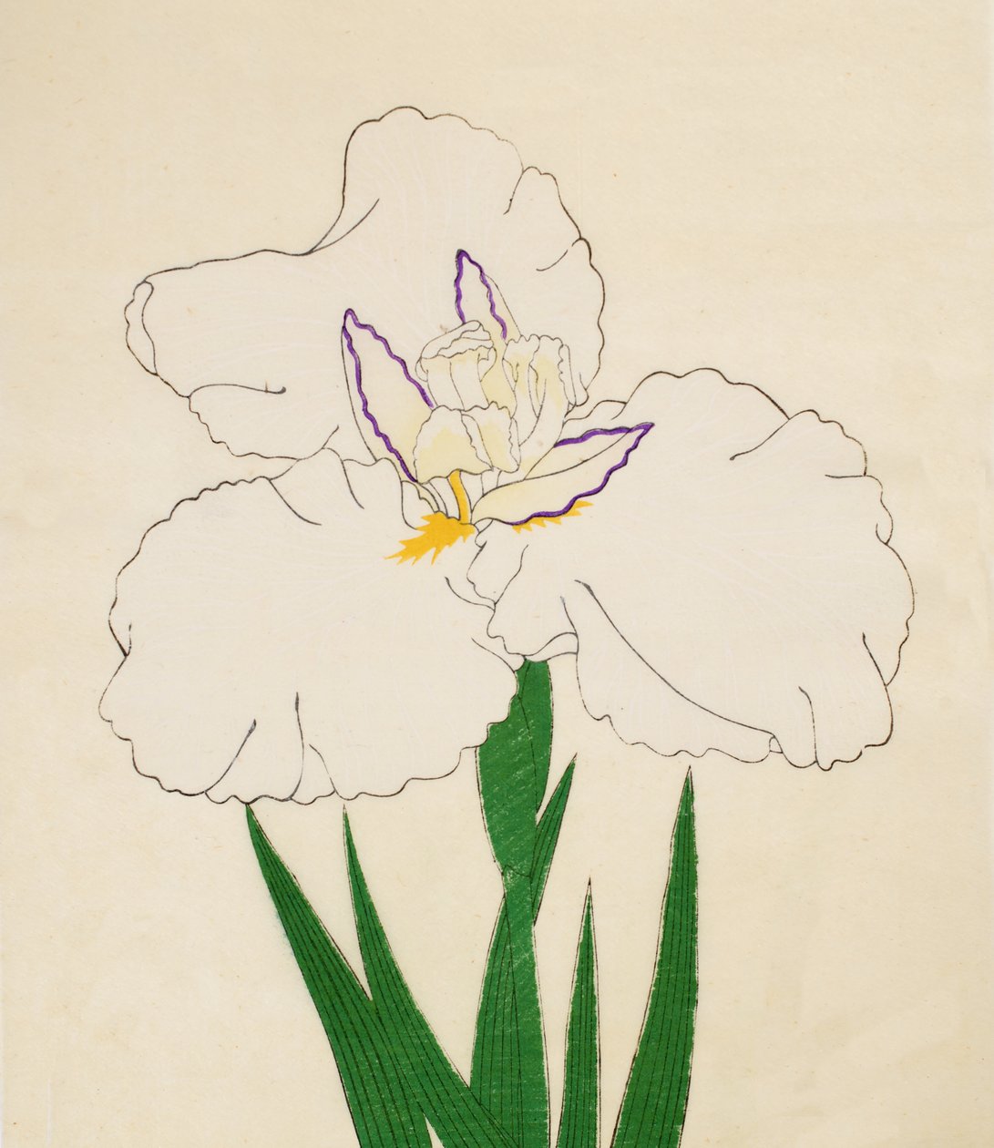 Kamimado-No-Tsuki, nr 65, 1890 (kolorowa odbitka drzeworytnicza) autorstwa Japanese School