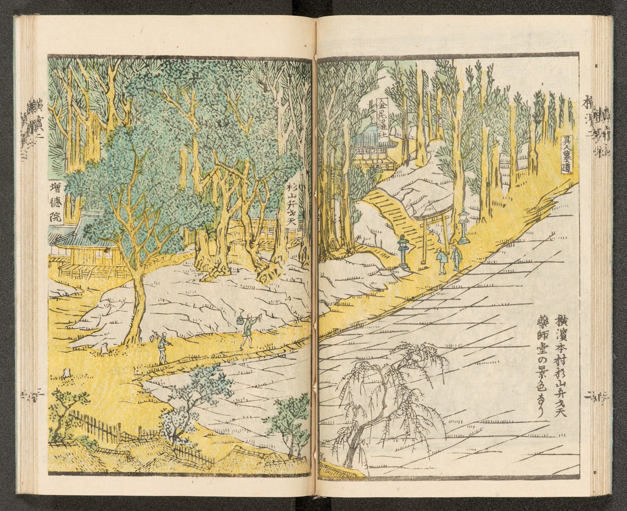 Mapy 198.b.21, f.12r, Widoki Jokohamy autorstwa Japanese School