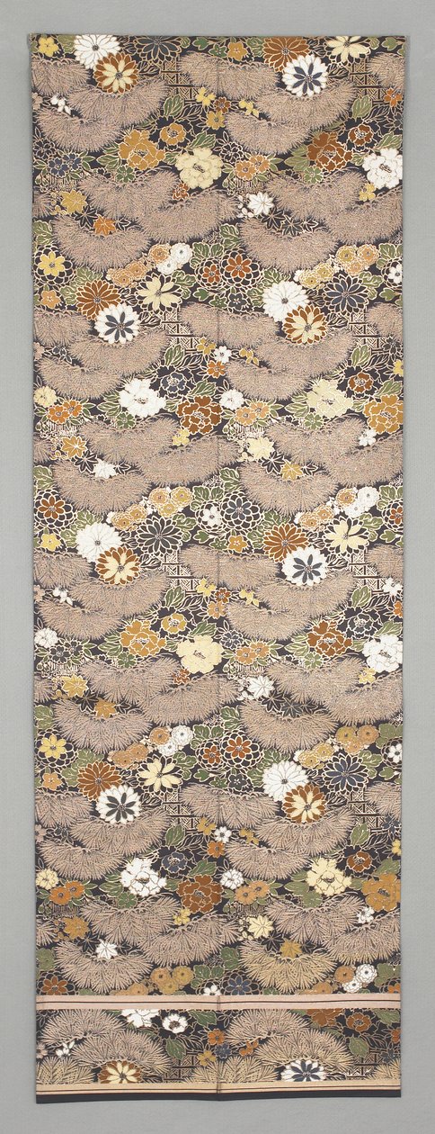 Fragment Obi autorstwa Japanese School