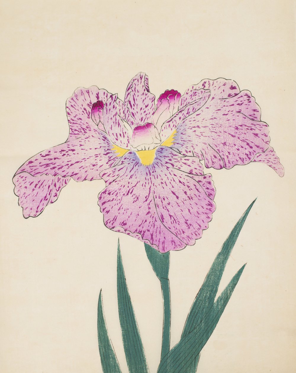 Tanka-No-Koe, nr 15, 1890 (odbitka barwna) autorstwa Japanese School