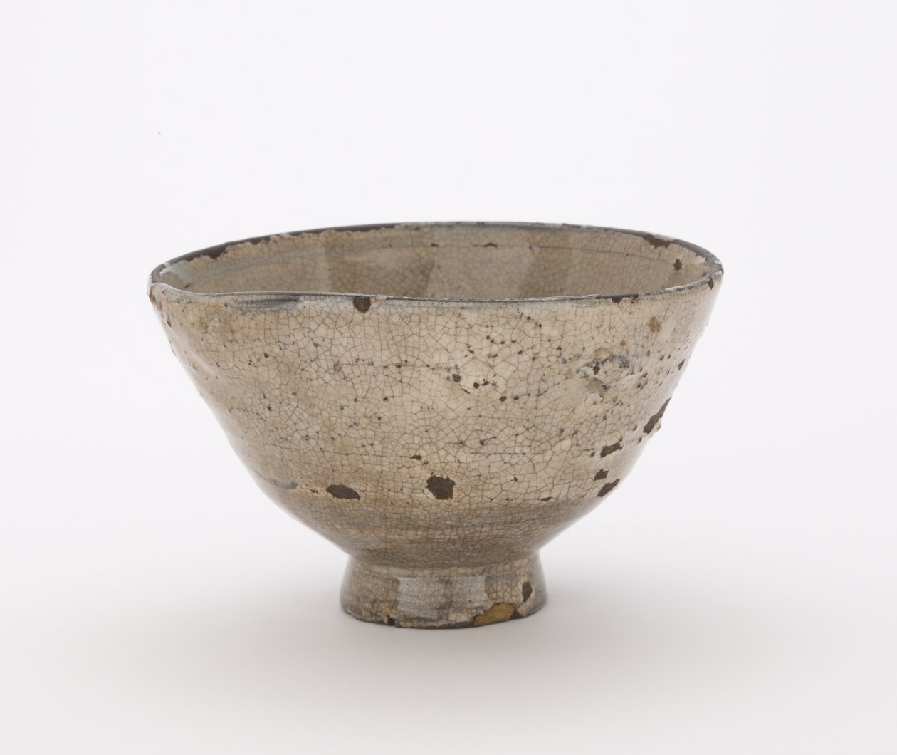 Miseczka do herbaty, ewentualnie naczynia Hagi, Miseczka do herbaty (chawan) autorstwa Japanese School