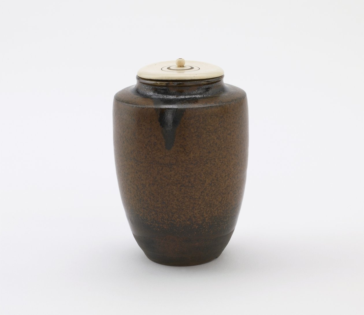 Pojemnik na herbatę, typ katatsuki, okres Edo (ceramiczny) autorstwa Japanese School
