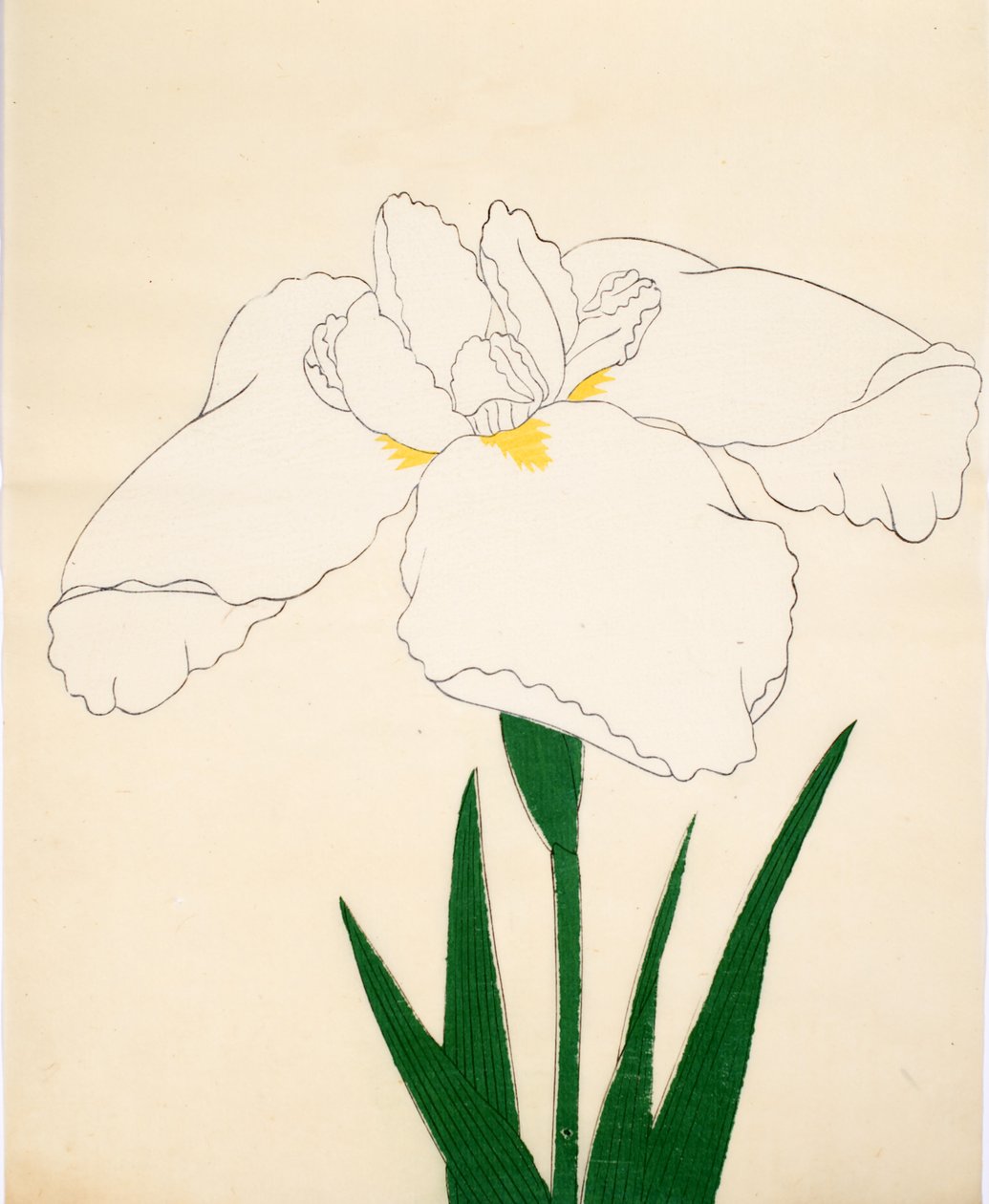 Tsuru-No-Kegoromo, nr 33, 1890 (kolorowa odbitka drzeworytnicza) autorstwa Japanese School