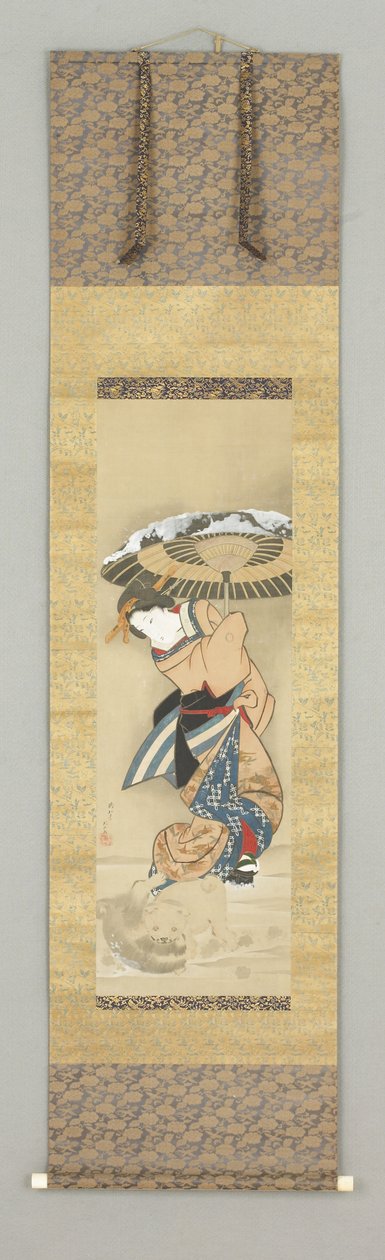 Obraz ukiyo autorstwa Japanese School