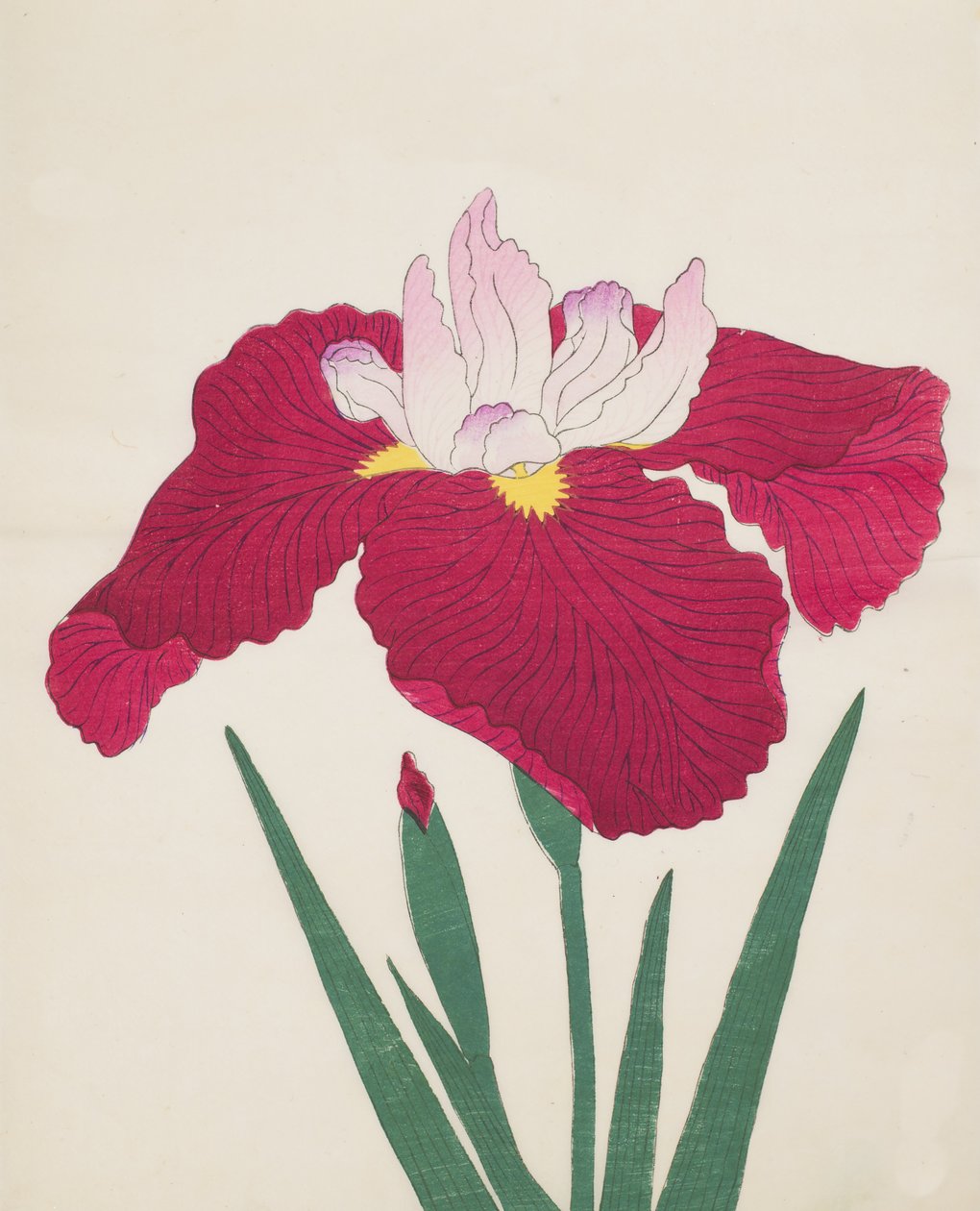 Yamamatayama, nr 83, 1890 (kolorowa odbitka drzeworytnicza) autorstwa Japanese School
