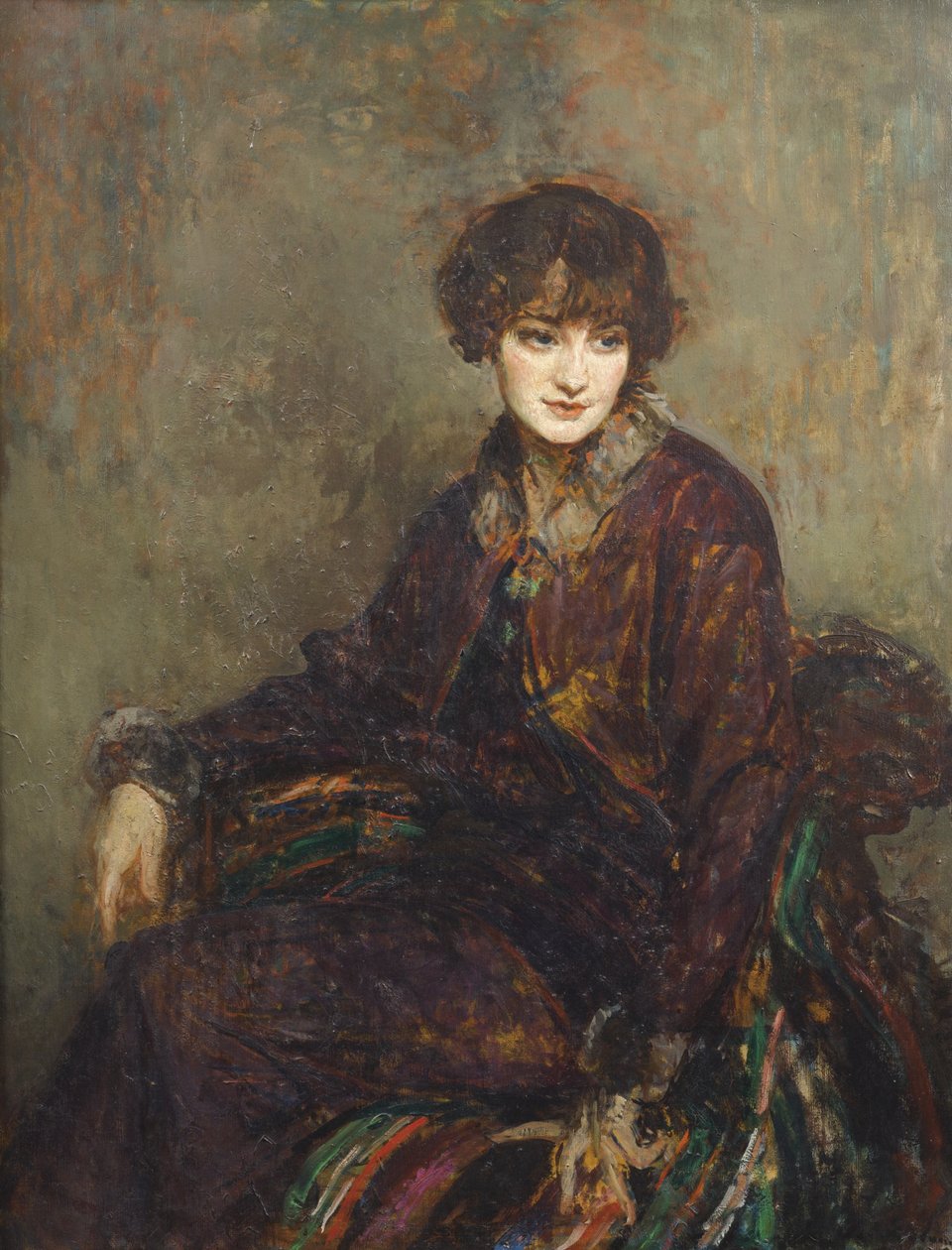Portret Daisy Fellowes z domu Marguerite Decazes de Glücksbierg 1890-1962 autorstwa Jaques Èmile Blanche
