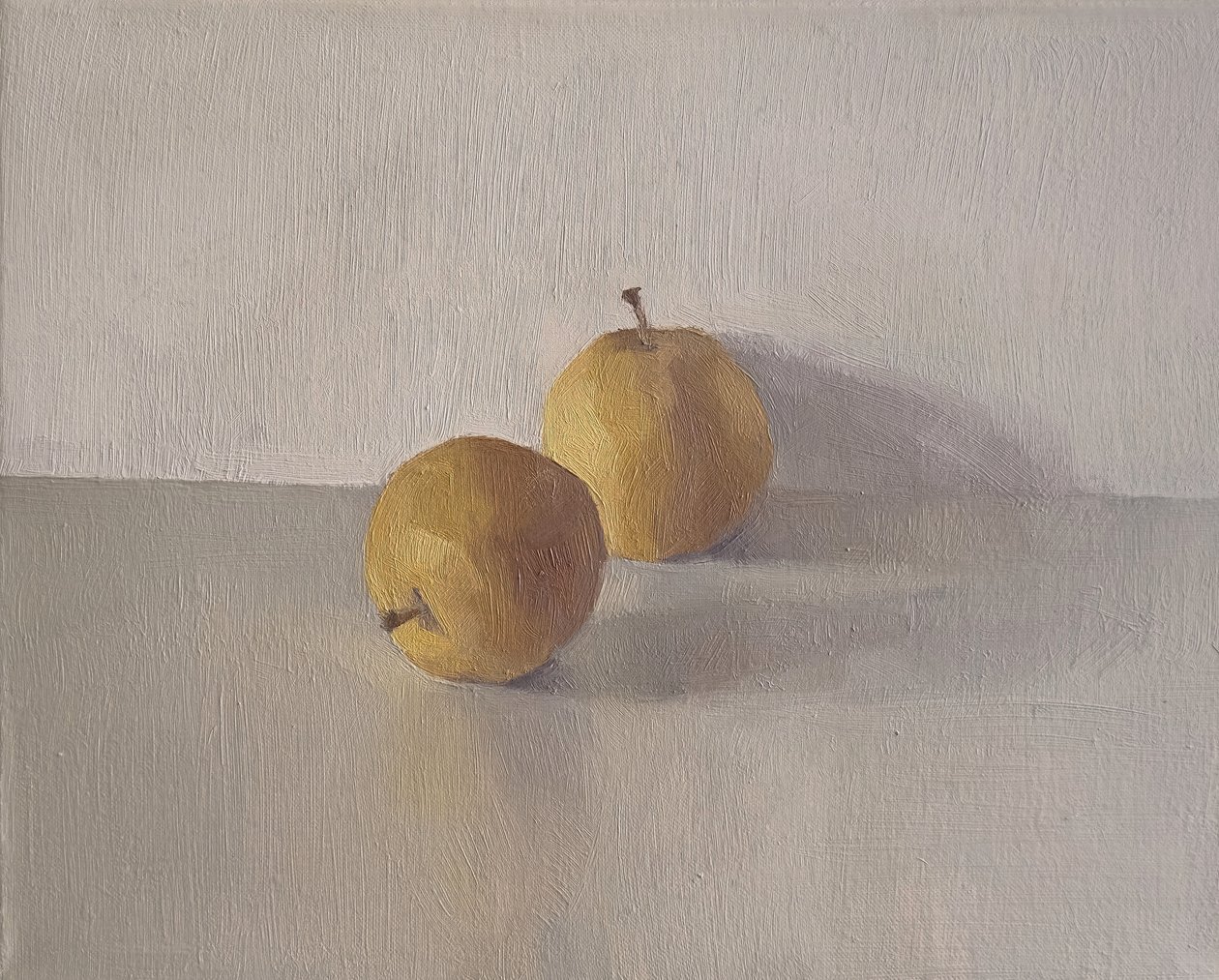Chińskie gruszki, 2004 (olej na płótnie) autorstwa Jason Line