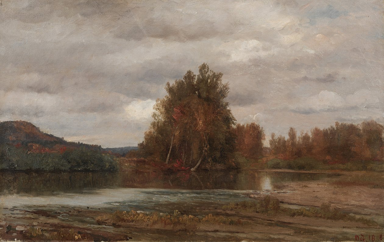 Szary dzień na Ezopusie, 1882. autorstwa Jasper Francis Cropsey