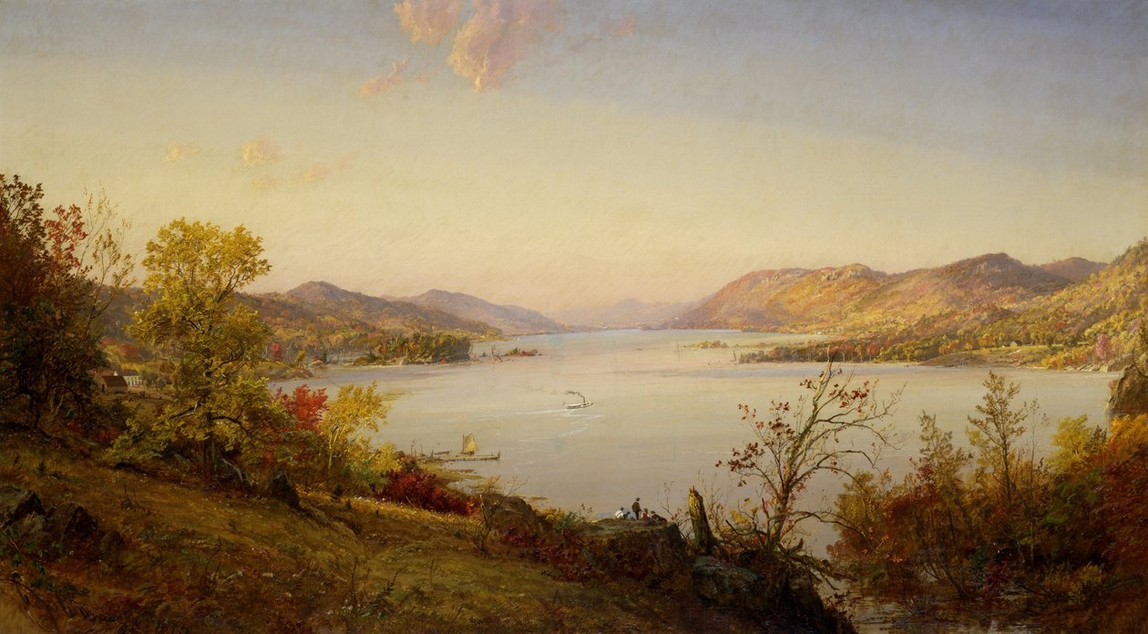 Jezioro Greenwood autorstwa Jasper Francis Cropsey