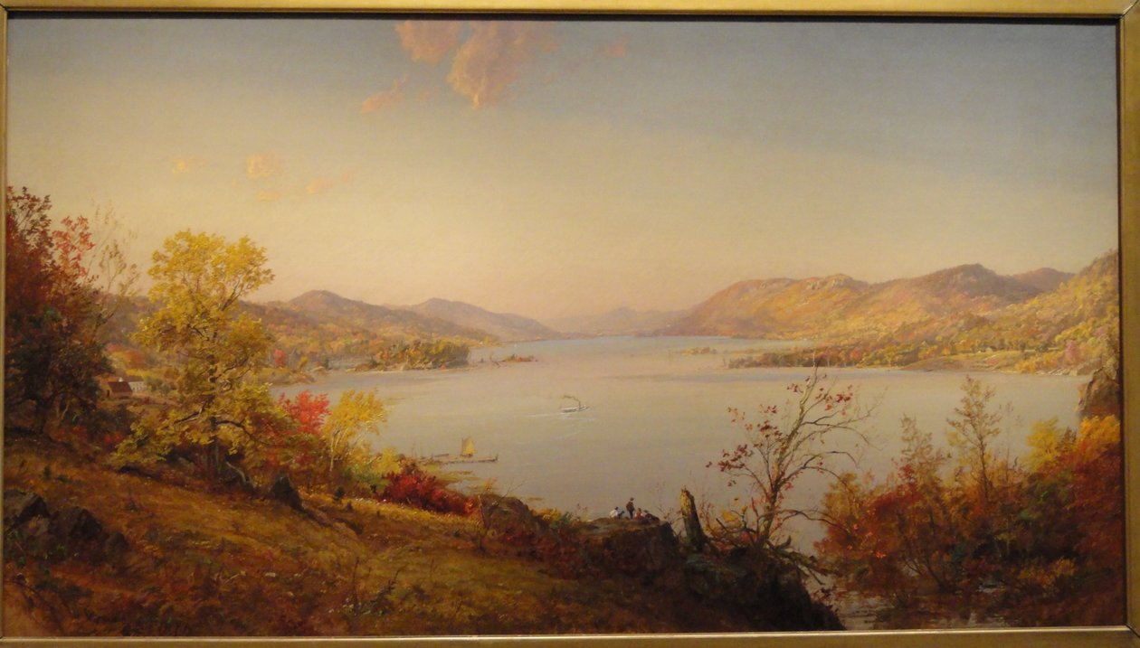 Jezioro Greenwood autorstwa Jasper Francis Cropsey