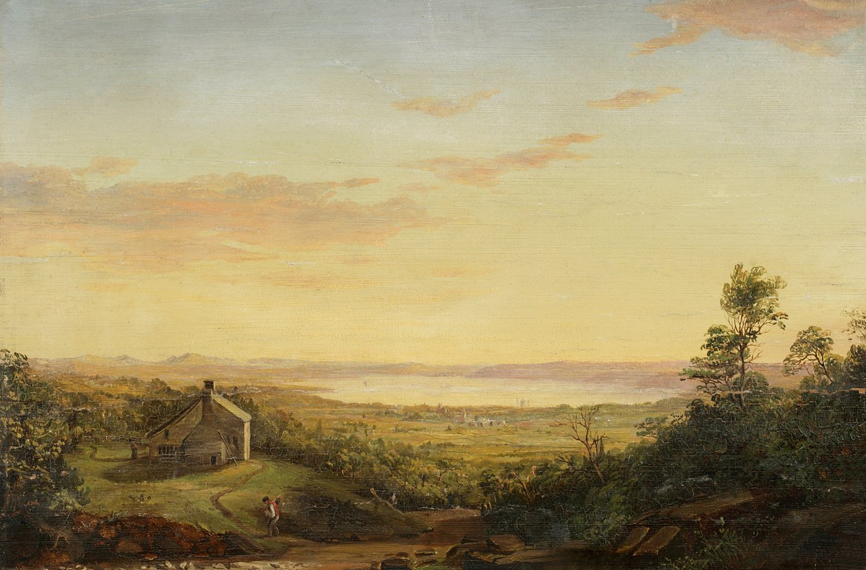 Krajobraz, Górny Hudson autorstwa Jasper Francis Cropsey