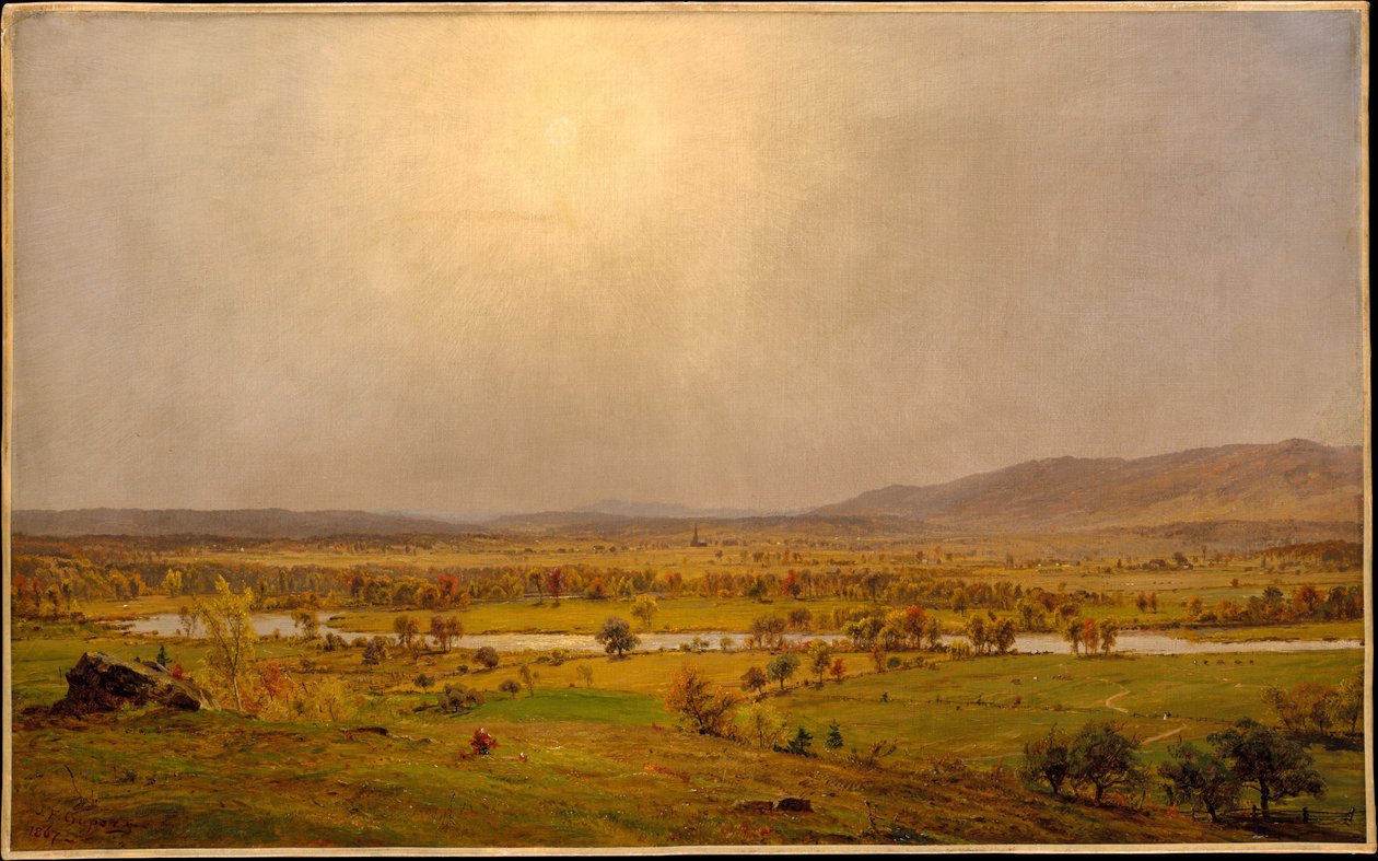 Pompton Plains, New Jersey autorstwa Jasper Francis Cropsey