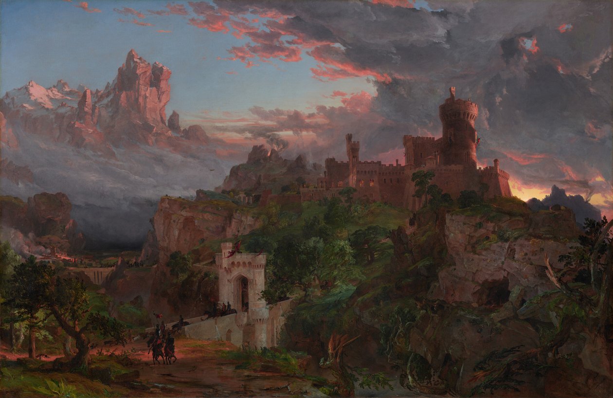 Duch wojny autorstwa Jasper Francis Cropsey