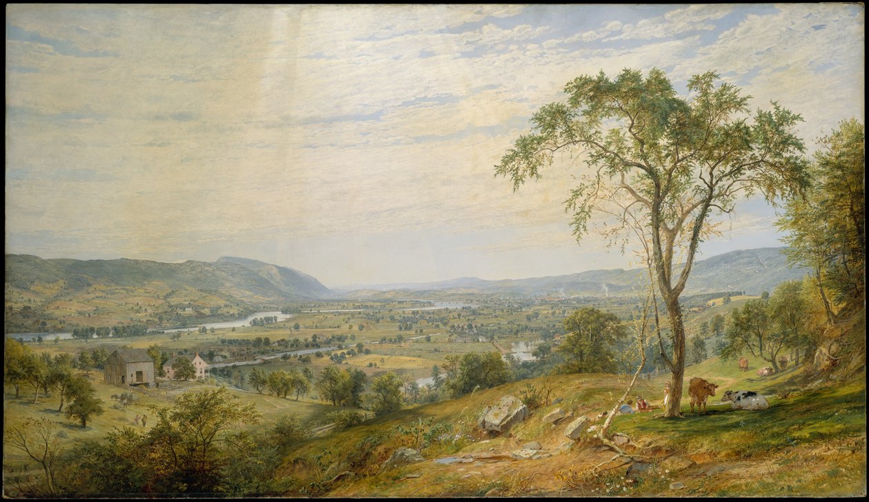 Dolina Wyoming autorstwa Jasper Francis Cropsey