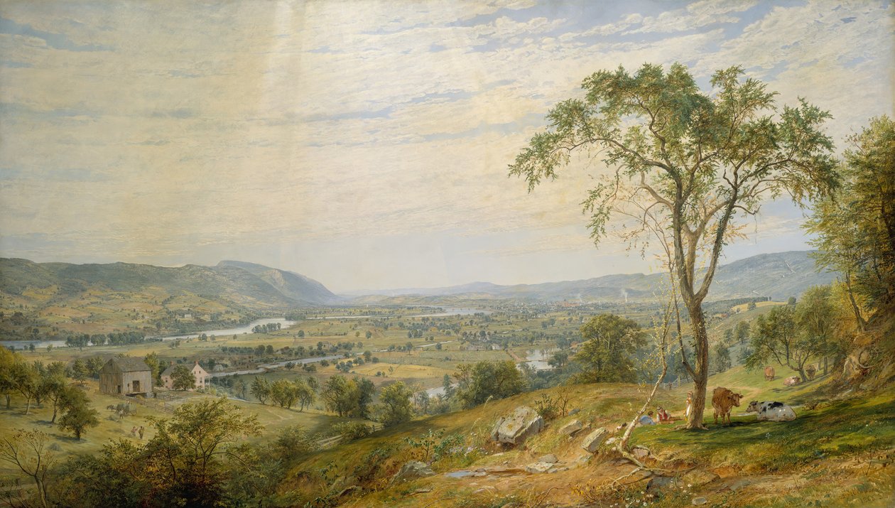 Dolina Wyoming, 1865. autorstwa Jasper Francis Cropsey