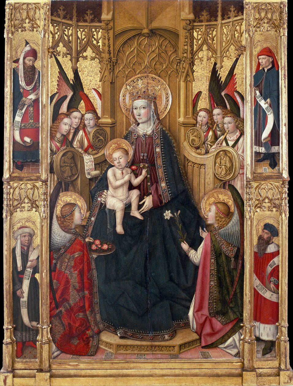 Virgin autorstwa Jaume Huguet