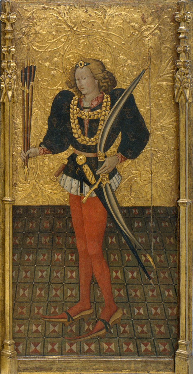 Św. Sebastian autorstwa Jaume Ferrer