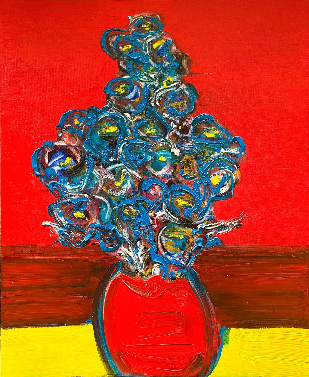 Fleur De Sel No. 2 An Answer To An Inquiry, 2021 (olej na płótnie) autorstwa Jay Batlle