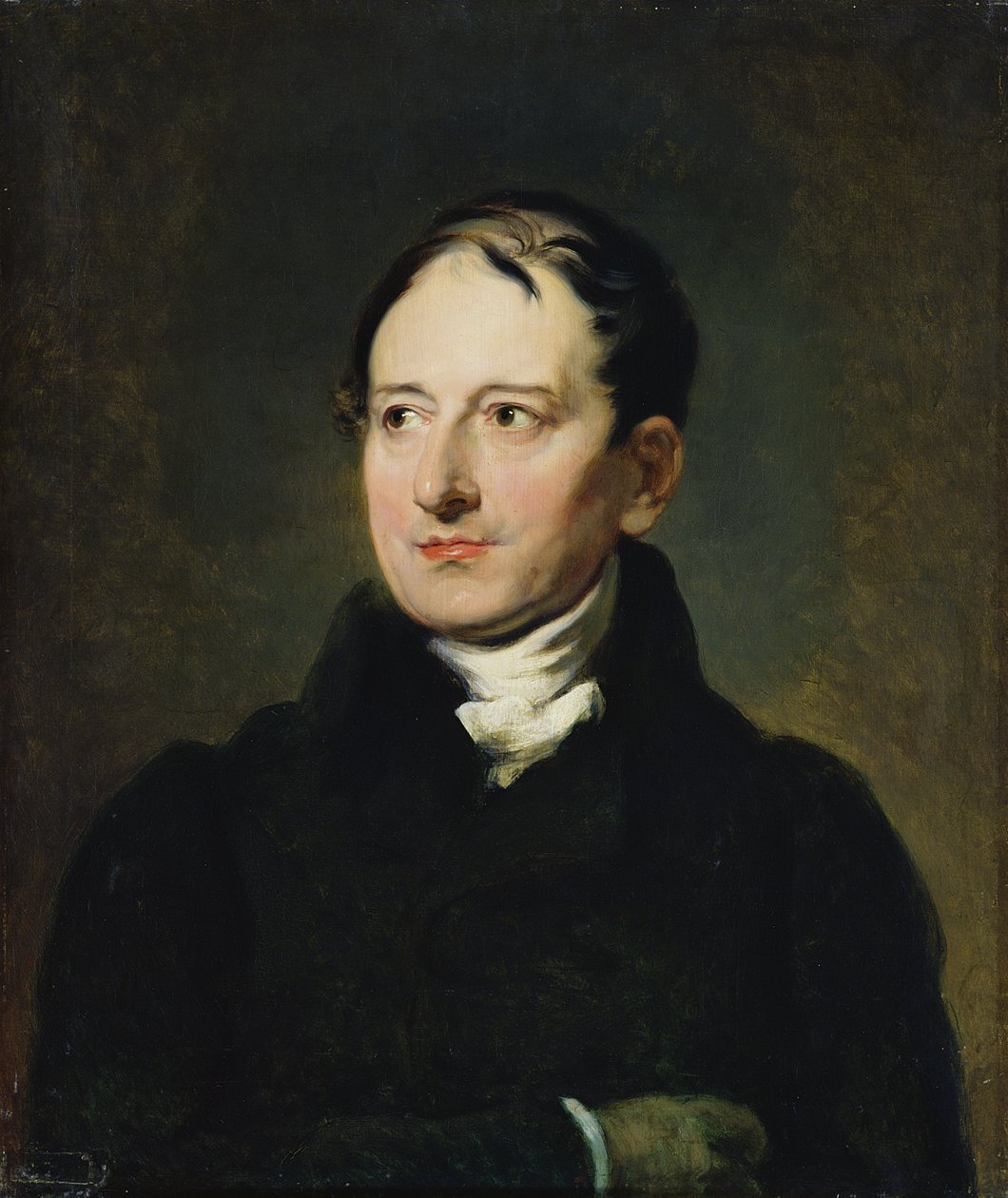 Baron Francois Pascal Simon Gerard (1770-1837) kopia portretu Thomasa Lawrence