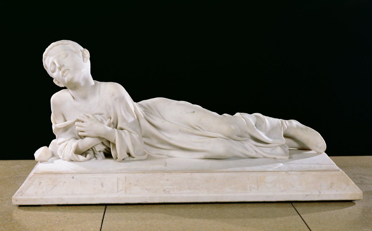 Tarsycjusz, męczennik chrześcijański, 1868 (marmur) autorstwa Jean Alexandre Joseph Falguiere