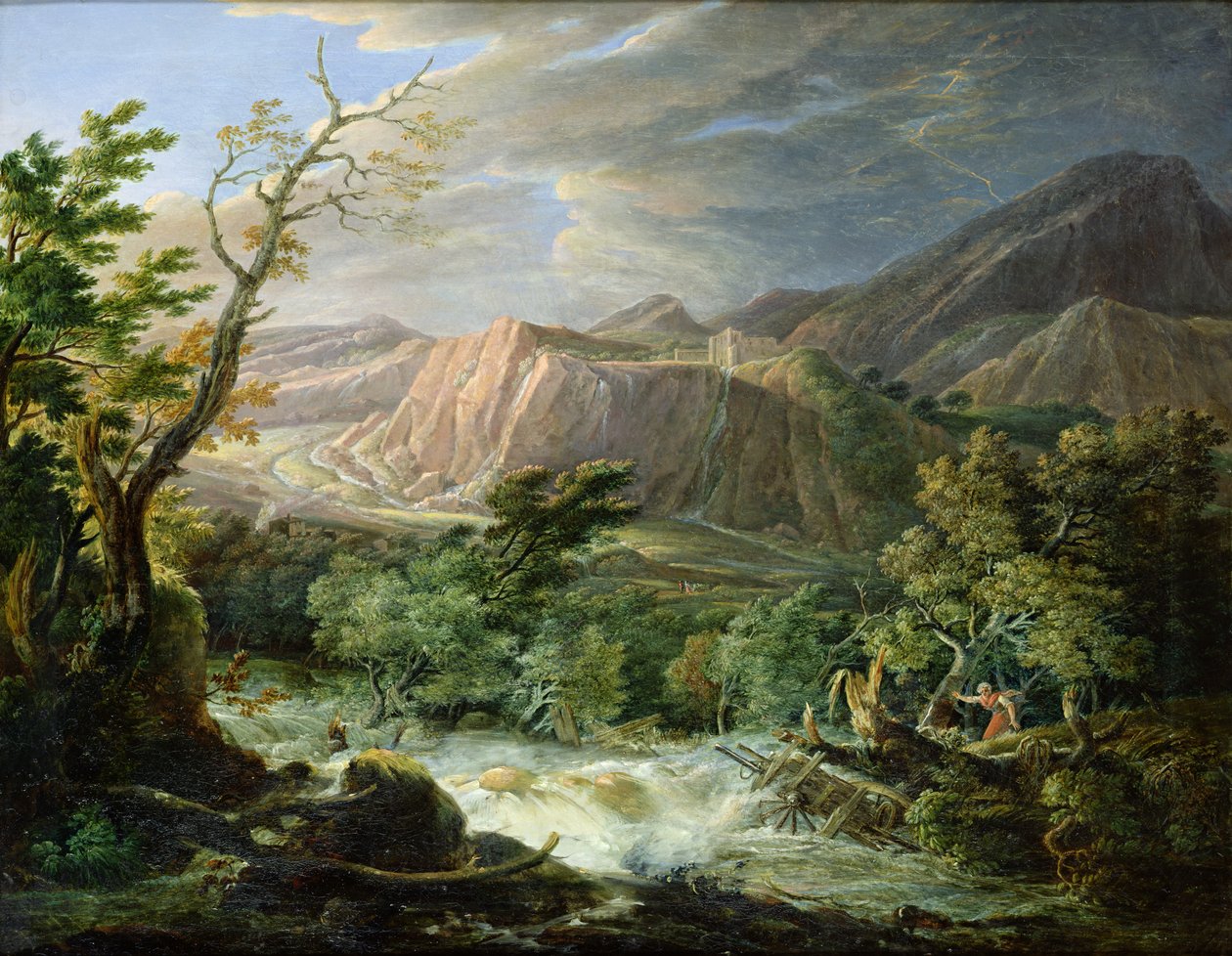 Krajobraz, Burza autorstwa Jean Antoine Constantin