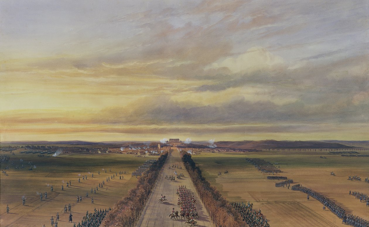 Bitwa pod Brienne, 29 stycznia 1814, 1840 autorstwa Jean Antoine Simeon Fort