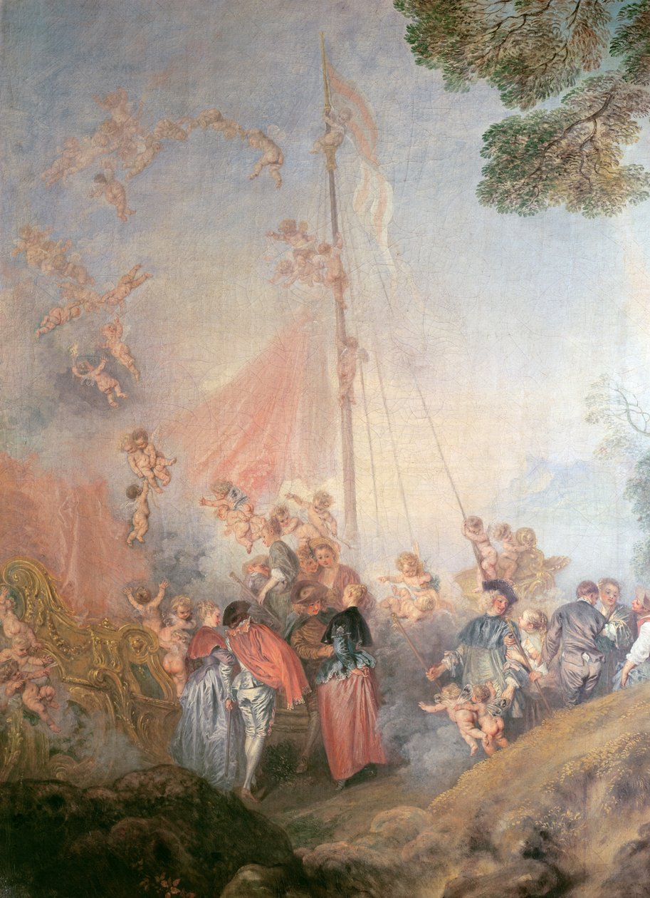Zaokrętowanie na Cytherę, 1717 (więcej) autorstwa Jean Antoine Watteau