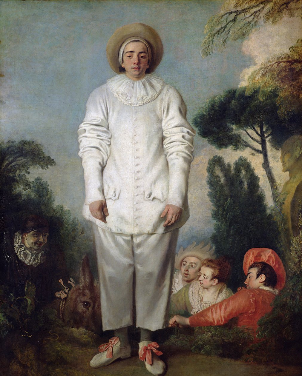 Gilles, ok. 1718-19 autorstwa Jean Antoine Watteau