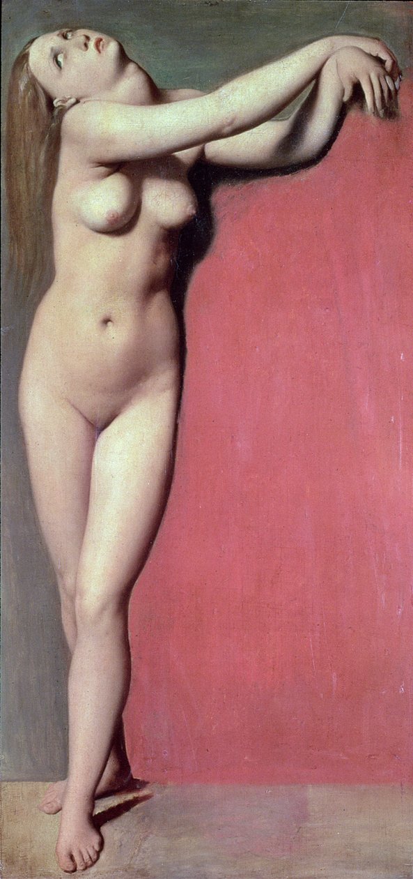 Angelique, ok.1819 autorstwa Jean Auguste Dominique Ingres