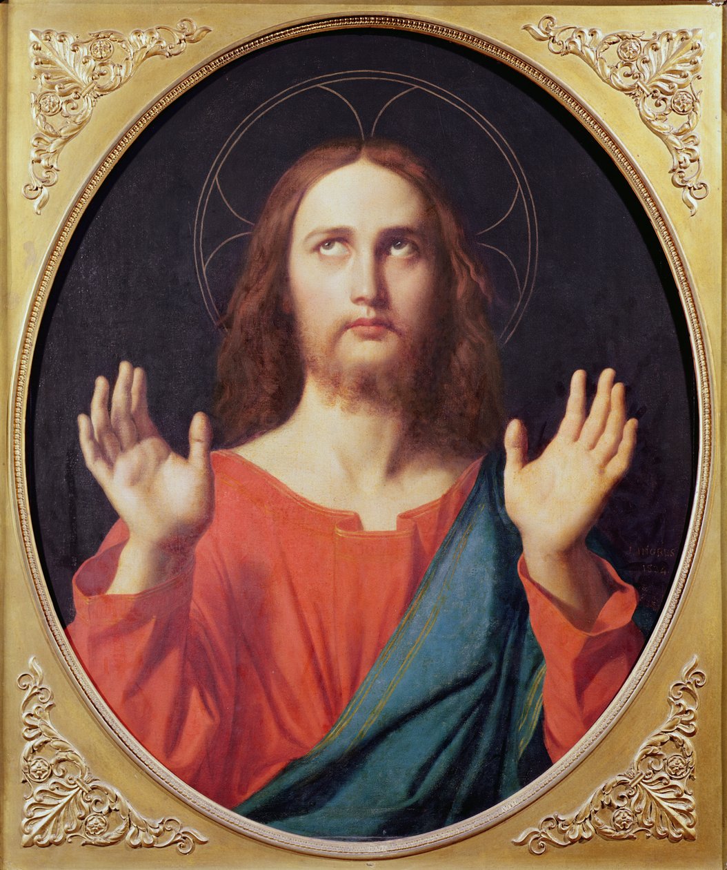 Chrystus autorstwa Jean Auguste Dominique Ingres