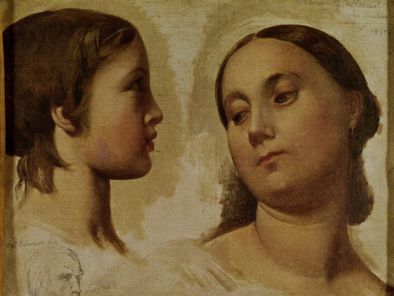 Madame Lauréal i jej syn, 1840 autorstwa Jean Auguste Dominique Ingres