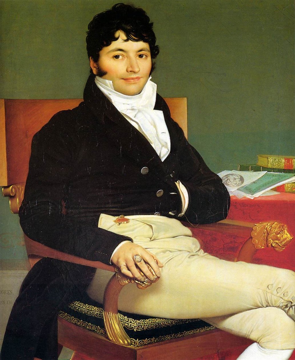 Pan Rivière autorstwa Jean Auguste Dominique Ingres