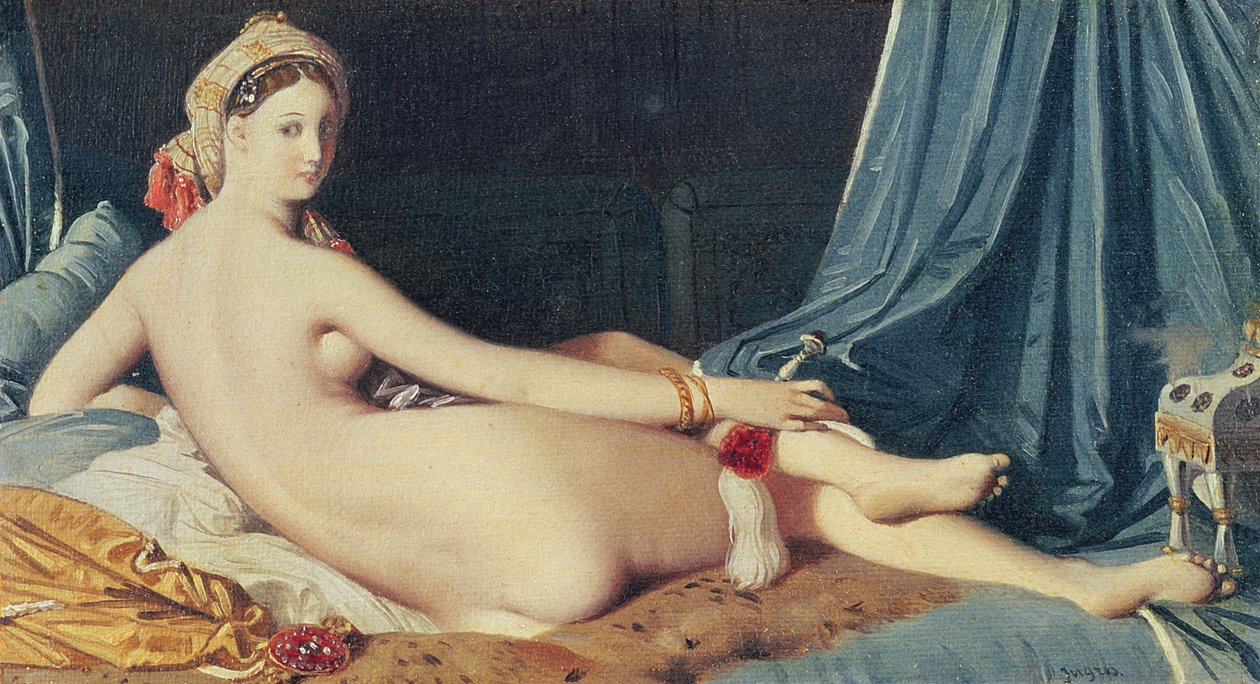Odaliska, 1814 autorstwa Jean Auguste Dominique Ingres