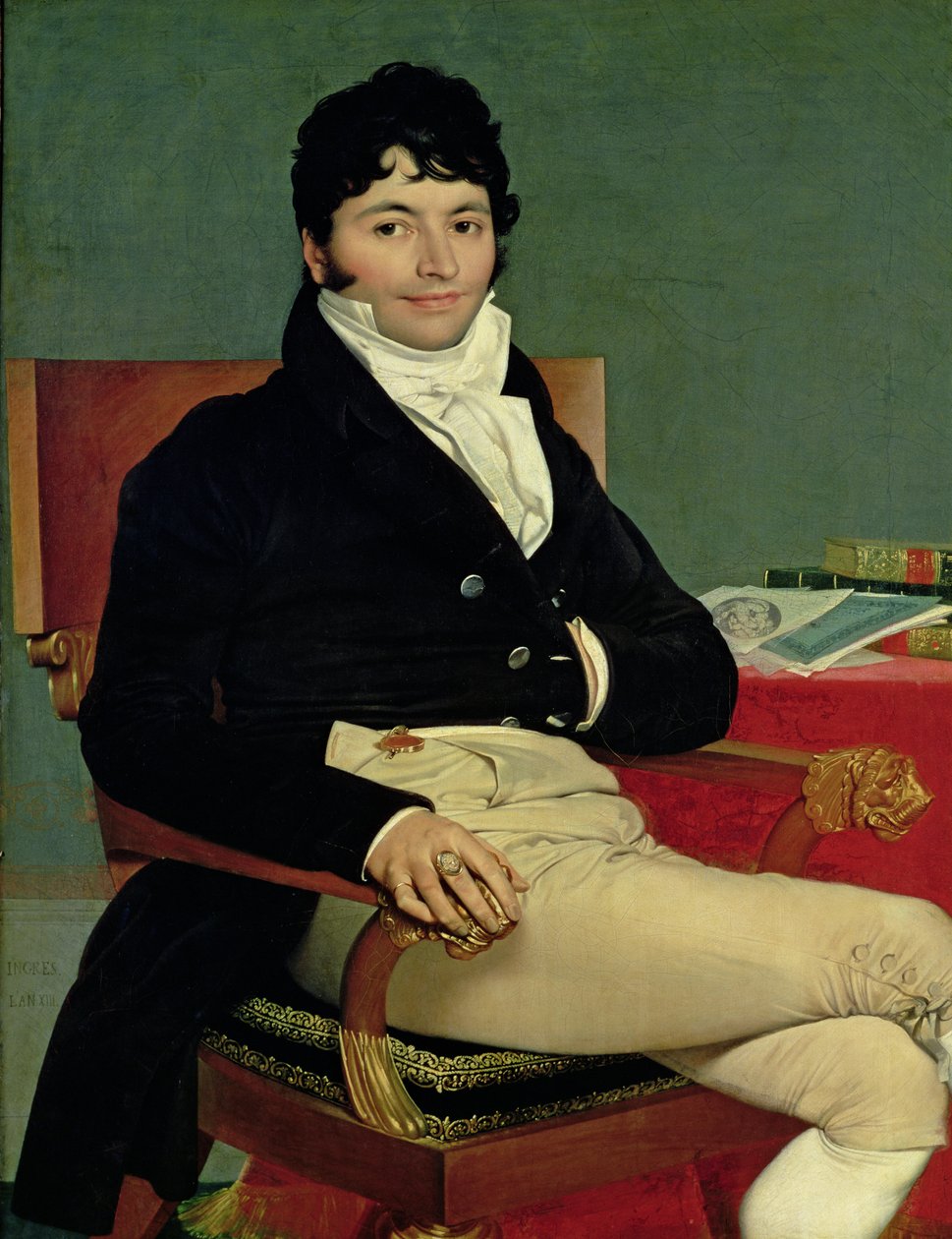 Philibert Riviere (1766-1816) 1805 autorstwa Jean Auguste Dominique Ingres