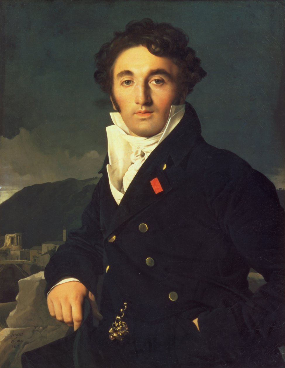 Portret Karola Cordiera (1777-1870) 1811 autorstwa Jean Auguste Dominique Ingres