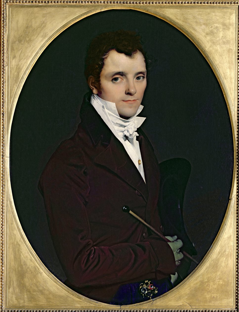Portret Edme Bochet (1783-1871), 1811 autorstwa Jean Auguste Dominique Ingres